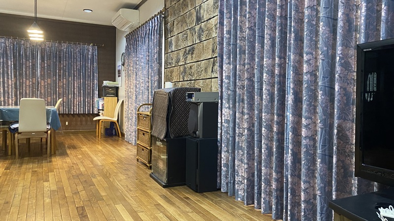 カーテン施工例