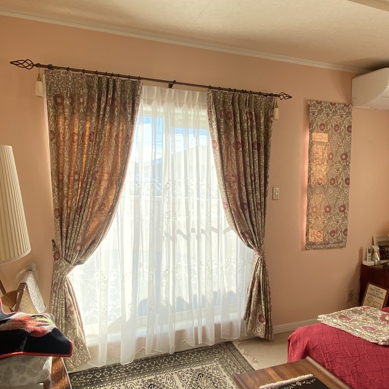 苦楽園 カーテン施工例